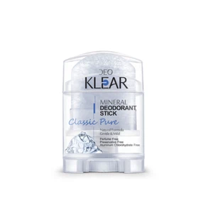 DeoKlear Meneral Deodorant Alum Skick Classic Pure Crystal Anti Bac Gentle Mild - Picture 1 of 8
