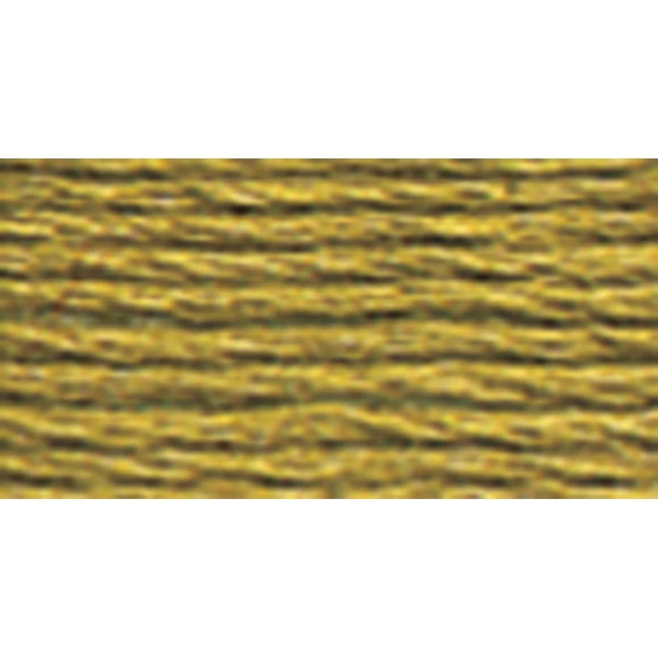 DMC 117-370 Mouline Cotton Six-Strand Floss Thread, Medium Mustard - Image 1 of 1