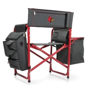 Louisville Cardinals Fusion Camping Chair with Cooler - Picture 1 of 1