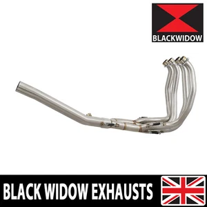 GSX1300R HAYABUSA 99-07 4-1 Exhaust Down Pipes Headers Collector + Link Pipe - Picture 1 of 7