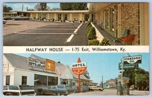 HALFWAY HOUSE MOTEL RESTAURANTE ESTACIÓN DE ACEITE ESTÁNDAR WILLIAMSTON KY*GIFOROS UTILERÍA - Imagen 1 de 2