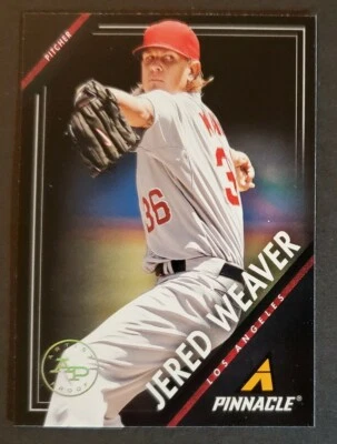 Tarjeta de béisbol 2013 Pinnacle #126 Jered Weaver Angels prueba de artista casi nueva/como nueva Foto 1 de 2