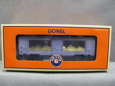 Lionel 6-29622 Fort Knox #6445 Gold Reserve Train Car O-Gauge, Lilac 2007 - Image 1 of 4