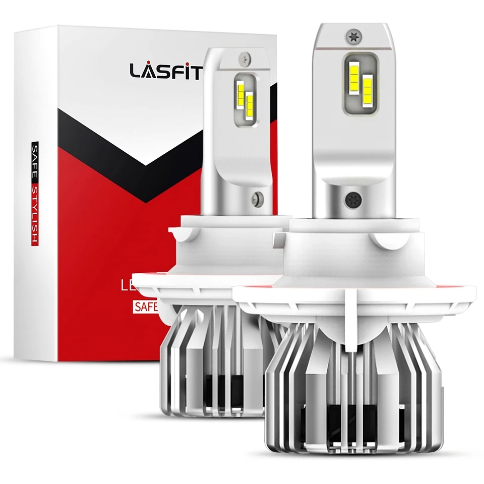 LASFIT 9008 H13 LED Headlight Bulb High Low Beam for Dodge Challenger 2009-2014 - Image 1 of 4