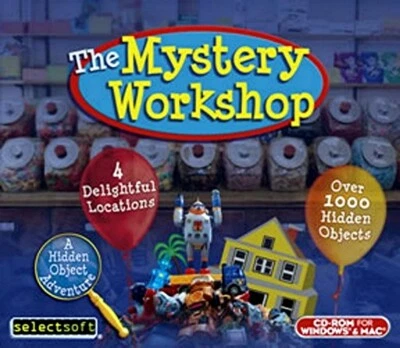 Mystery Workshop - Seek Find Hidden Object Adventure PC Software Game Sealed New - Image 1 of 4