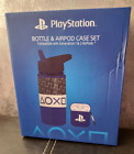 Playstation Bottle and Apple Airpod Case Set. Official PS4 PS5 Merchandise Gift.
