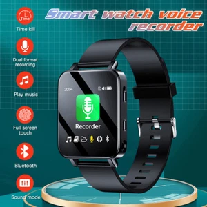 Wristband Digital Voice Recorder Watch Voice Activated Recording MP3 Player - Picture 1 of 26