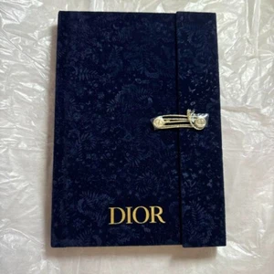 Christian Dior Notebook CARNET pocket book navy Authentic Journal novelty - Picture 1 of 3