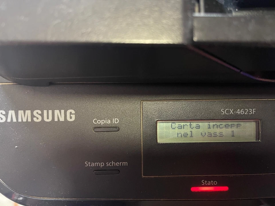 MULTIFUNZIONE LASER SAMSUNG  SCX 4623FLASER SOLO NERO OTTIMA PER RICAMBI - Immagine 1 di 1