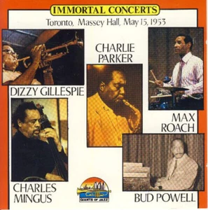 CD Charlie Parker , Dizzy Gillespie , Charles Mingus , Max Roa Toronto, Massey - Bild 1 von 1