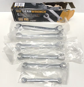 GEARWRENCH 6-PC INCH FLARE NUT WRENCH SET # 81907 New Gear Wrench - Picture 1 of 6
