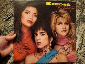 Expose - What You Don’t Know, 1989 Vinyl Record. Autographed X3. Freestyle Lp - Picture 1 of 1
