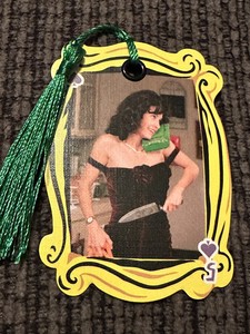 Friends Playing Card Bookmark - Monica Geller Courtney Cox
