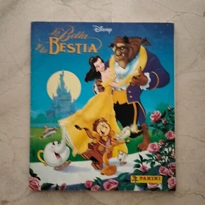 PANINI LA BELLA Y LA BESTIA ALBUM + TODOS LOS CROMOS PEGADOS - Imagen 1 de 8