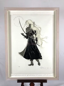 Final Fantasy 7 VII Sephiroth - “Sharpen” by Yoshitaka Amano Artwork  E.D. 1/40! - Bild 1 von 24