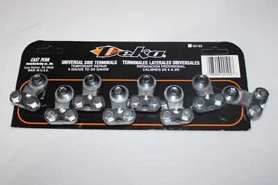 Deka 00192 Universal Side Mount Battery Terminal with Bolt 8 pack - Image 1 of 2