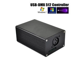 Controlador de caja USB DMX512 para cabezal móvil de luz de escenario Sun lite PC - Imagen 1 de 8