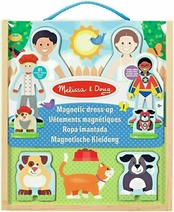 Melissa And Doug Occupations Magnetic Pretend Play Set 74 Wooden Piece - Picture 1 of 3