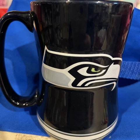 NFL Seattle Seahawks 14oz Boelter Brands Coffee Mug Tea Cup Logo Brands New Cover