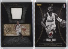 2015-16 Panini Black Gold Memorabilia /99 Dwyane Wade #16 HOF