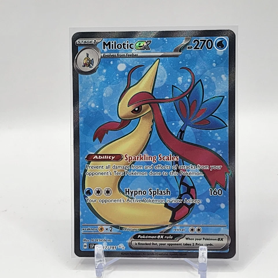 Milotic ex - 217/191 - Ultra Rare - Surging Sparks - NM/M - Pokemon Card - image 1 of 1