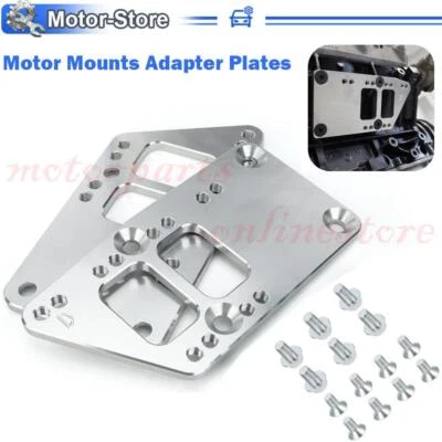 Billet Engine Mounts Motor Mount Adapter Plates for LS Swap LS1 LS2 LS3 - Image 1 of 4