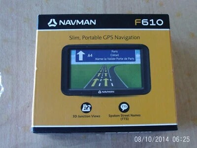 GPS  NAVMAN  - F610 - COMPLET - OUVERT JAMAIS SERVI - ENCORE DANS LA BOITE -NEUF - Photo 1/4