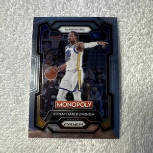 2023-24 Panini Prizm Monopoly #30 Jonathan Kuminga Silver Golden State Warriors - Picture 1 of 2