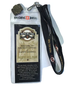 San Francisco GIANTS Pacific Bell Park Opening Day Pin/ Landyard 1st Game @ Park - Bild 1 von 4