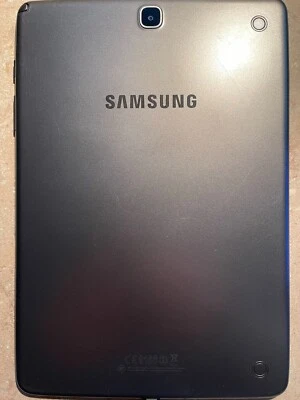 Samsung Galaxy Tab A 16GB SM-T550 Smoky Titanium 9.7 in Wi-Fi - "AS-IS" - Image 1 of 4