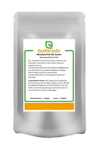 5 kg | Himalaya Pink Salt Coarse | Körnung: grob (3,0-5,0mm) |Salz aus Pakistan - Bild 1 von 2