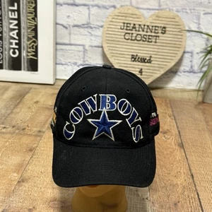 Cappello Berretto Snapback Dallas Cowboys ANNCO Vintage NFL Super Bowl Champions Patches - Foto 1 di 15