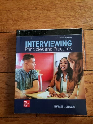 ISE Interviewing: Principles and Practices by Charles J. Stewart Foto 1 de 4
