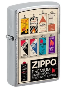 ZIPPO  ADVERTISING  81322 PREMIUM Lighter FLUID Cans Design NEW In Box MINT 2024 - Picture 1 of 1