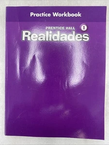 Realidades: Prentice Hall Level 1 - Practice Workbook - GOOD - Picture 1 of 16