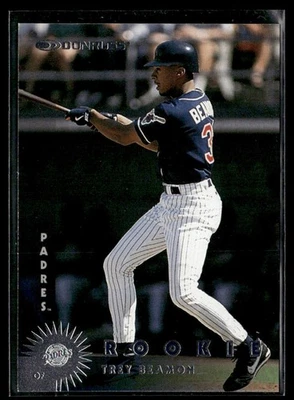 1997 Donruss Trey Beamon Rookie San Diego Padres #376 - Image 1 of 2