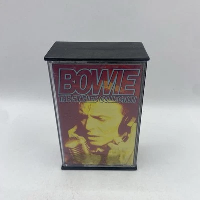 Bowie The Singles Collection 2 X Cassette Tape Rare Double Album David Bowie - Image 1 of 4