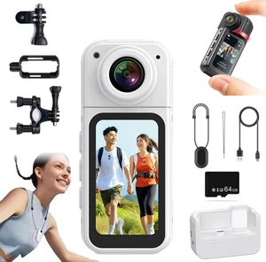 Pov Kamera, Pov Pro 2.7k Kamera, Bodykameras tragbar für Vlogging, Radfahren - Picture 1 of 17