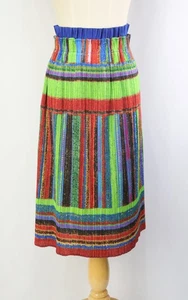PLEATS PLEASE Multicolor Skirt ISSEY MIYAKE 242 6085 - Picture 1 of 6
