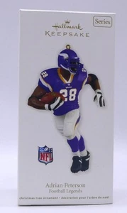 2011 Hallmark Football Legends ~ ADRIAN PETERSON ~ 17th In Series ~ Ships FREE - Picture 1 of 8