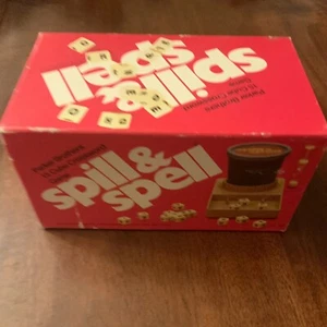 Vintage 1966 Spill & Spell Board Game #102 Parker Bros Crossword Game – Complete - Picture 1 of 7
