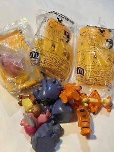 Vintage 1999 McDonald's Happy Meal Winnie the Pooh Build a Hunny Pot YOU CHOOSE - Picture 1 of 15