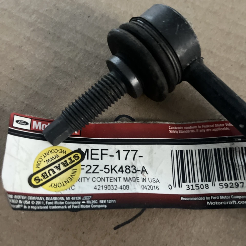 Оригинальный рычаг стабилизатора подвески Ford Motorcraft MEF-177 / 6F2Z5K483A - Изображение 1 из 2
