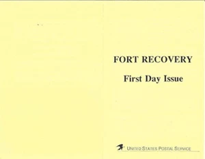 #UX169 19c Fort Recovery Postal Card Event Ceremony Program w/FDC - Picture 1 of 2
