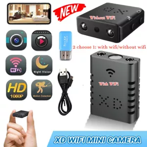 Mini-Kamera IP 1080P HD Camera Überwachungskamera Aussen Indoor Nachtsicht Cam - Bild 1 von 15