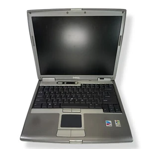 Vintage Dell Latitude D610 laptop Windows XP Professional UNTESTED FOR PARTS - Picture 1 of 10