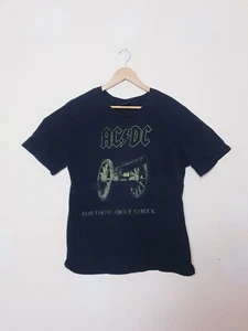 AC/DC Shirt Mens XL Extra Large ACDC Black For those about to rock t tee - Picture 1 of 7