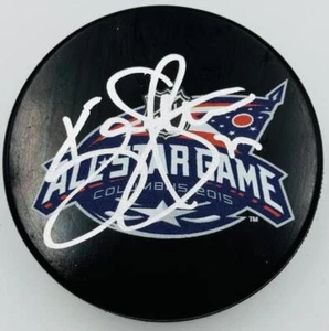 KEVIN SHATTENKIRK SIGNED 2015 ALL STAR GAME PUCK ST. LOUIS BLUES TEAM USA COA J1 - Picture 1 of 1
