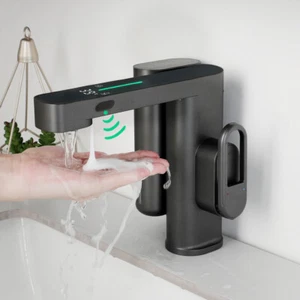 2-in-1 Sensor Faucet And Soap dispenser battery buil-in for hotel and family - Picture 1 of 10