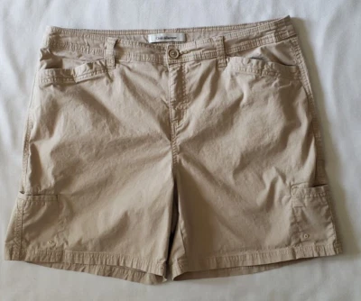 Bermudas Croft & Barrow caqui talla 16 beige tostado Foto 1 de 4